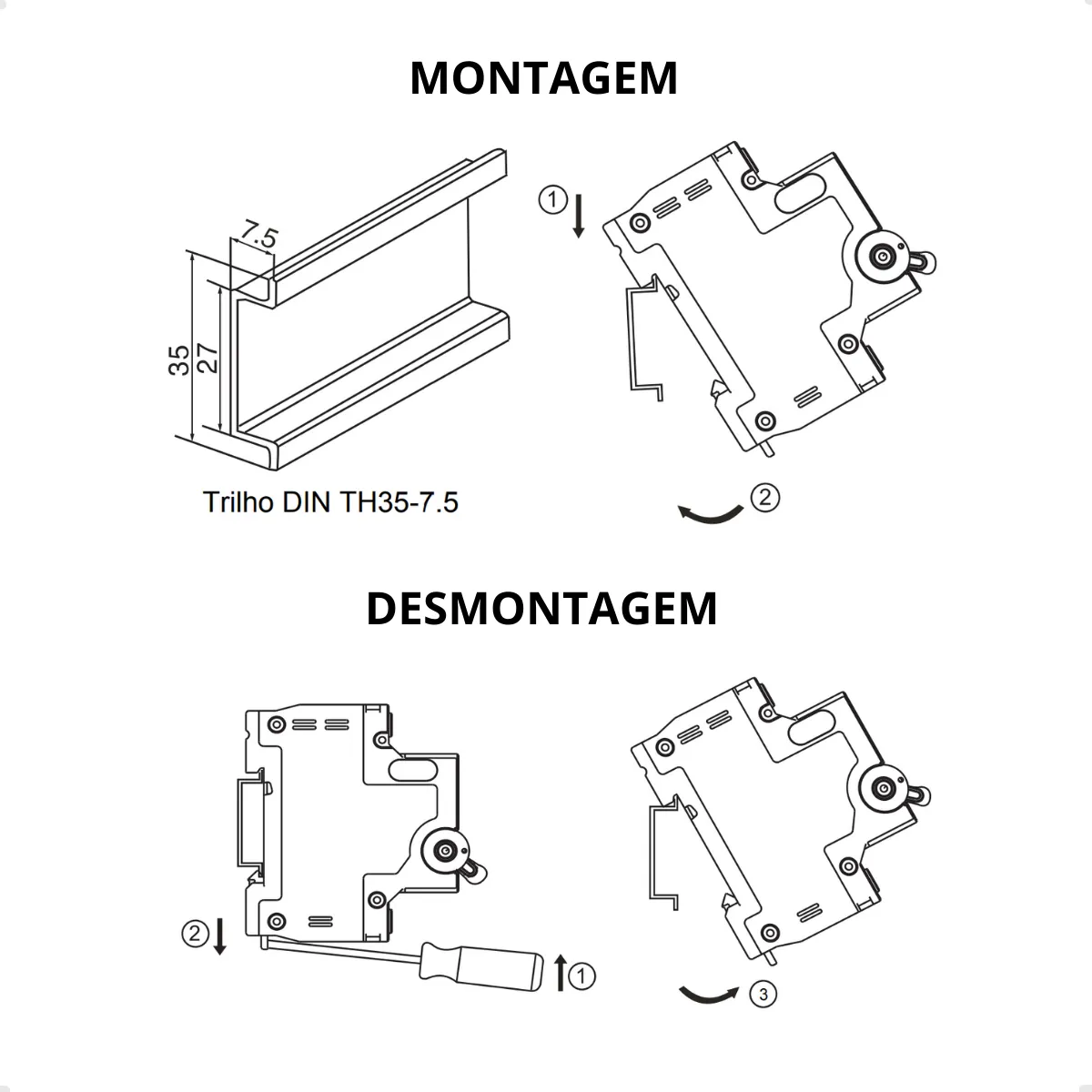 disjuntor unipolar monopolar din 10a a 63a tramontina disjuntor unipolar monopolar din 10a a 63a tramontina