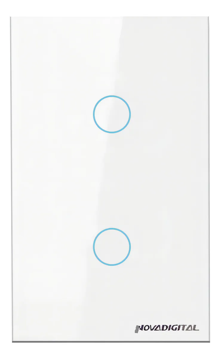 nterruptor wifi inteligente 2 botões smart touch alexa tuya nterruptor wifi inteligente 2 botões smart touch alexa tuya