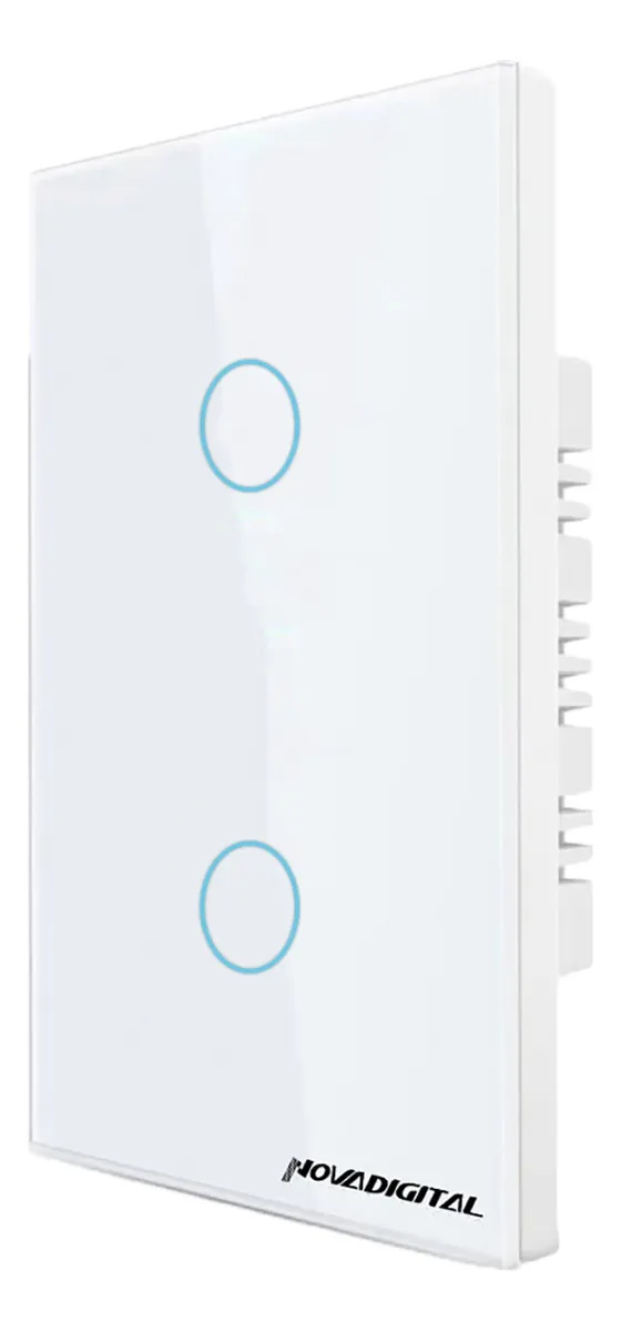 nterruptor wifi inteligente 2 botões smart touch alexa tuya nterruptor wifi inteligente 2 botões smart touch alexa tuya