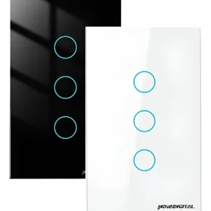interruptor inteligente wifi novadigital 3 teclas botões touch tuya smart life alexa google 110v 220v bivolt